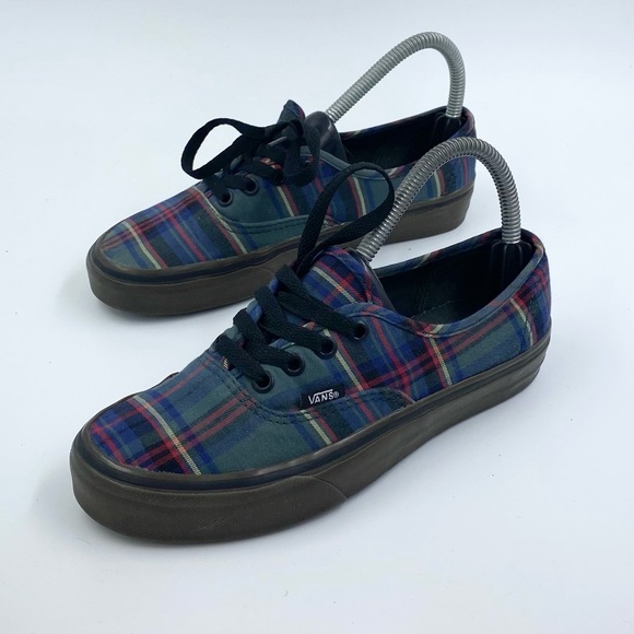 Vans plaid Authentic women’s 6.5 - Picture 2 of 6